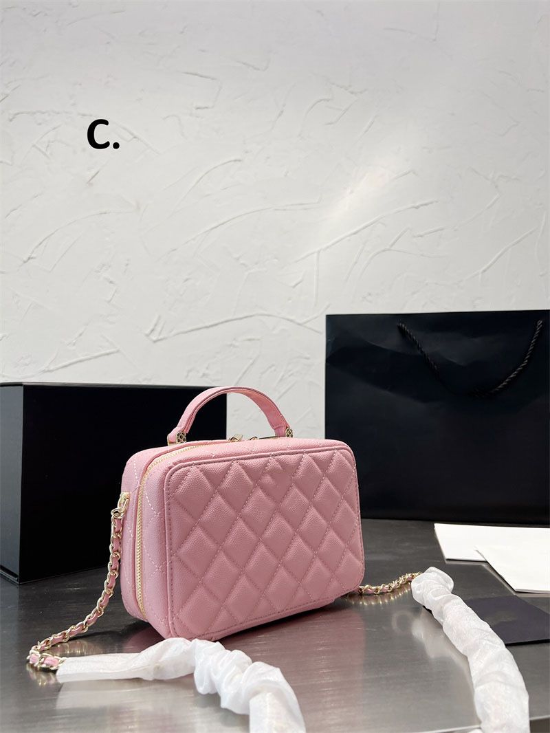 New Updated Cute Shoulder Bags Designer Leather Crossbody Purse Fashion  Classic Box Make Up Case Bag Mini Luxury Lady Clutch Purses Pink Chain Coin  Purse Trunk Wallet From Luxurytopbag886, $51.39