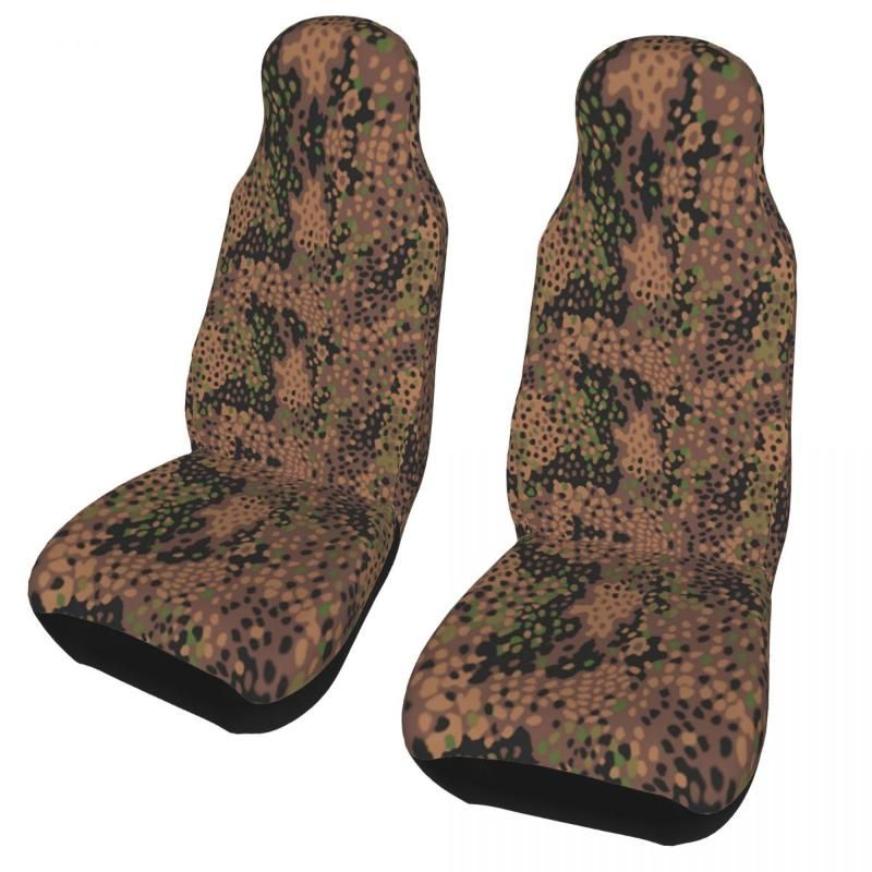 Military Green Camo Print Pet Car Seat Cover main image 1