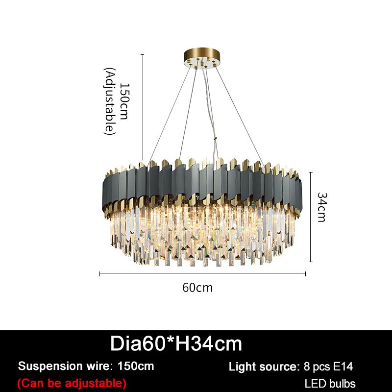 Dia60cm não é dimmível luz quente 3000K