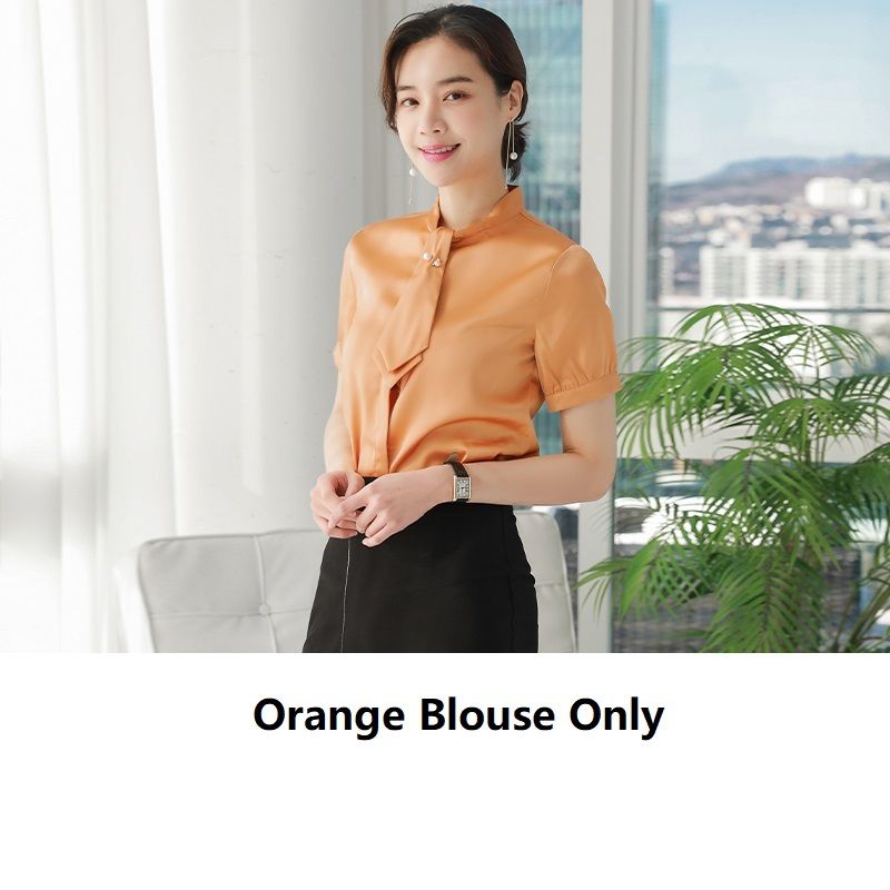 Orange Blouse