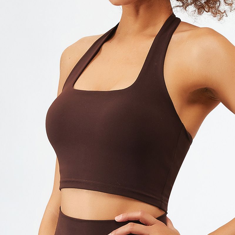 Brown Sport Bra