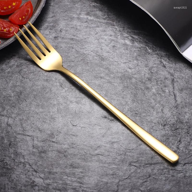 gold fork