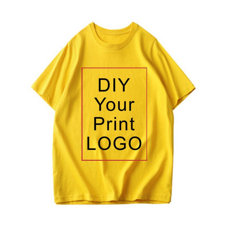 DIY Yellow t shirt