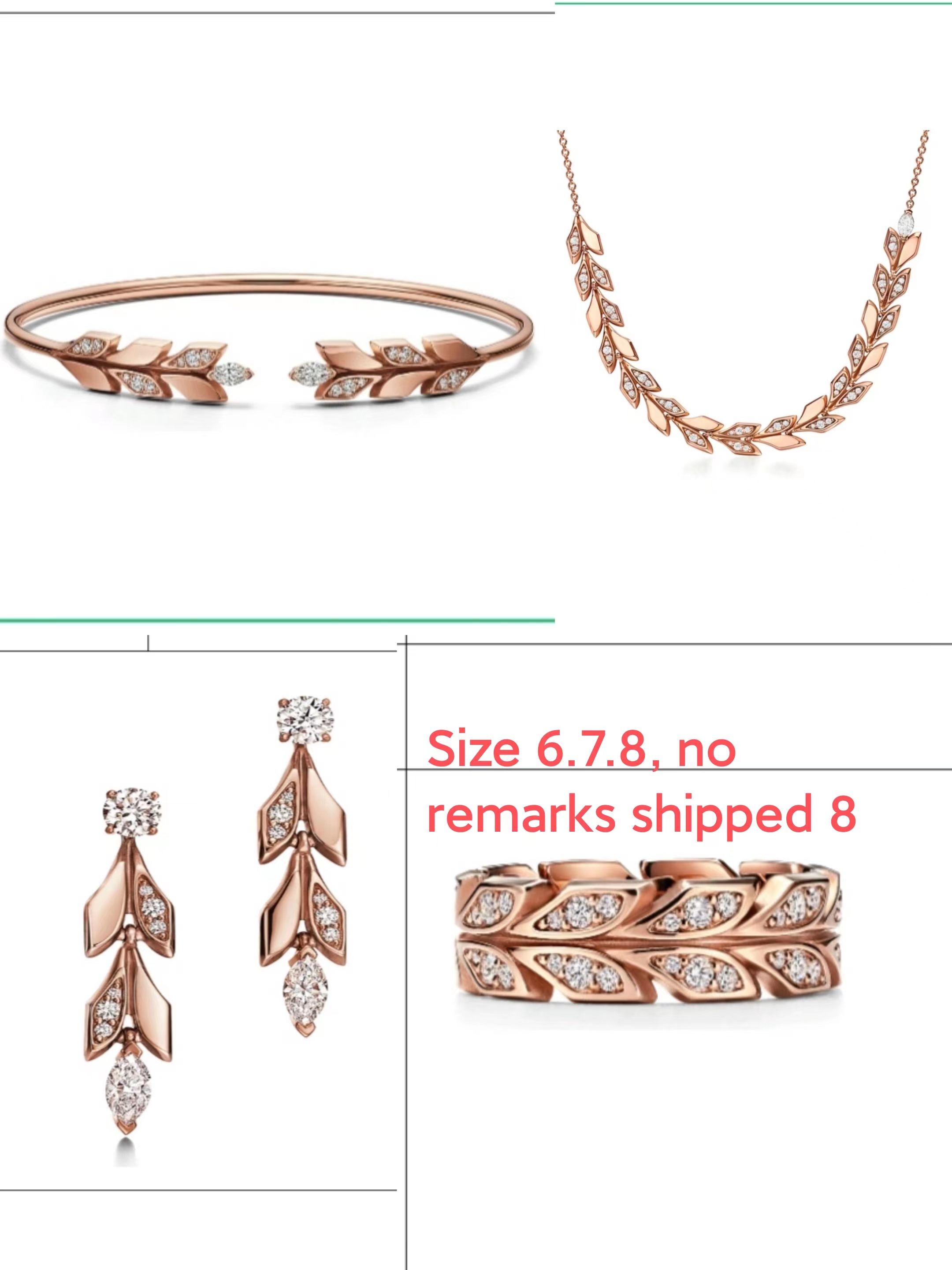 rose gold Set 4