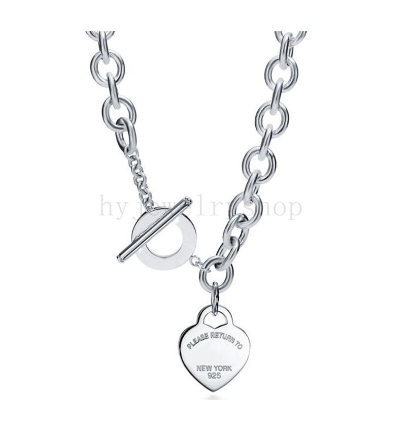 Silver Heart Tag to-45cm