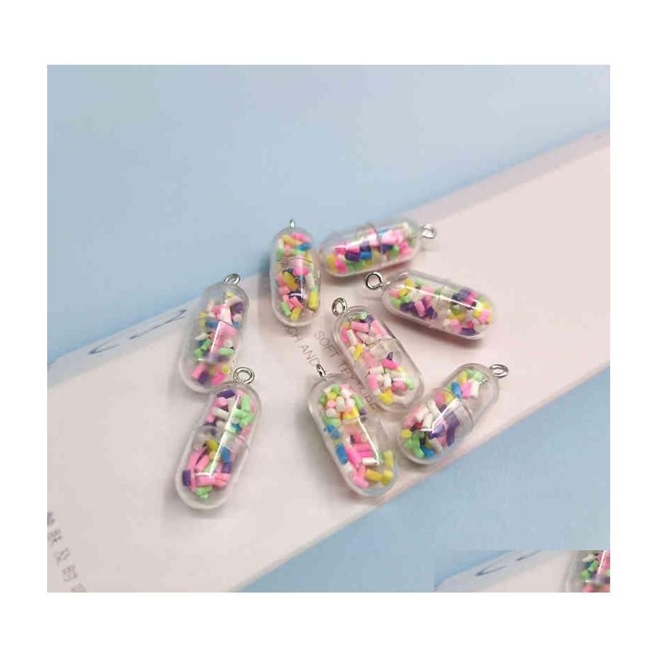 Kawaii Capse Resin Accessories Charms Set Of 10 For DIY Jewelry Making From  Dh_garden, $2.49