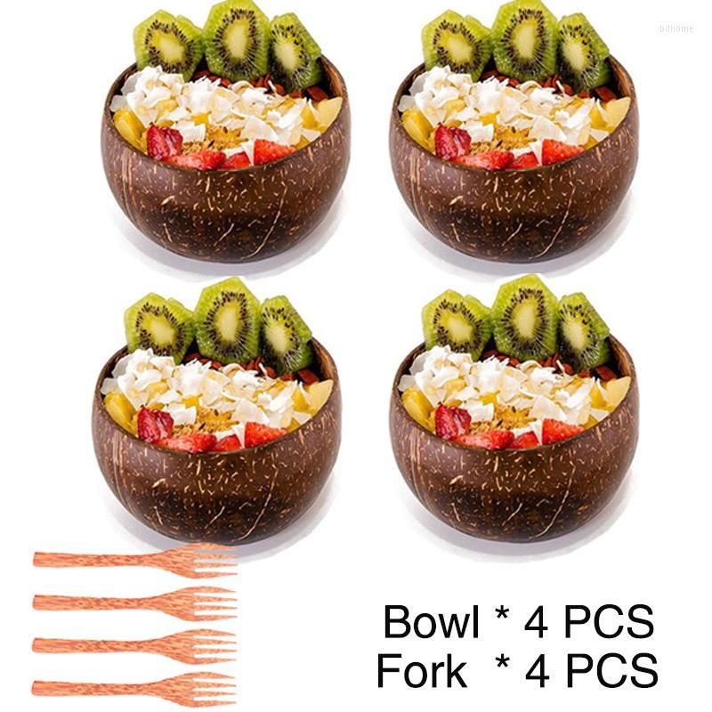 Bowl 4 Fork 4