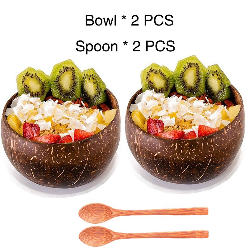 Bowl 2 Spoon 2