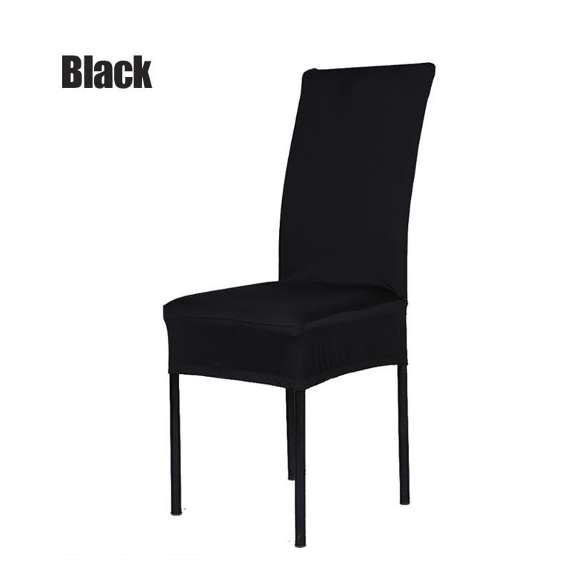 black Stretch Chair Cover