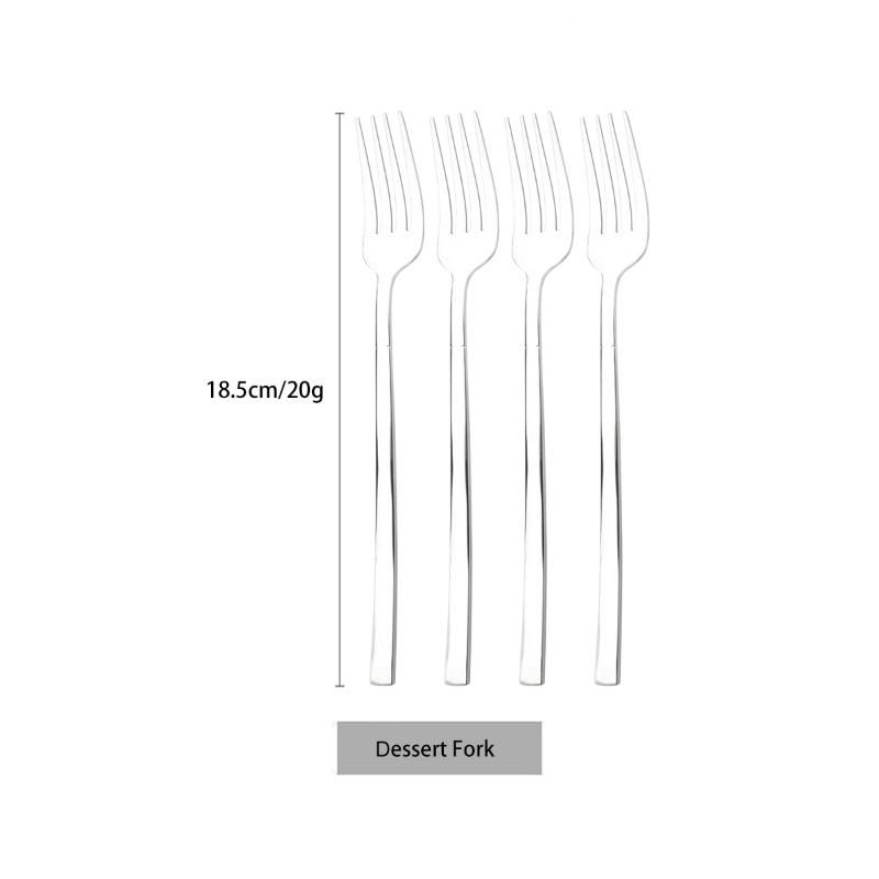 4pcs Dessert Fork