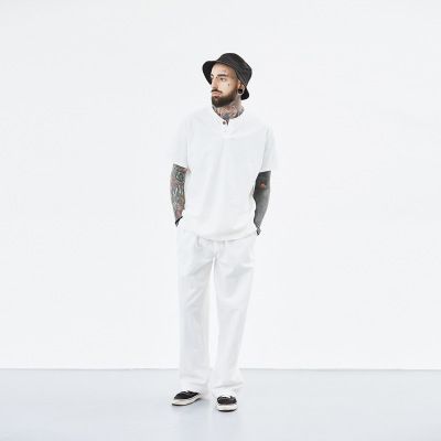 white long trousers