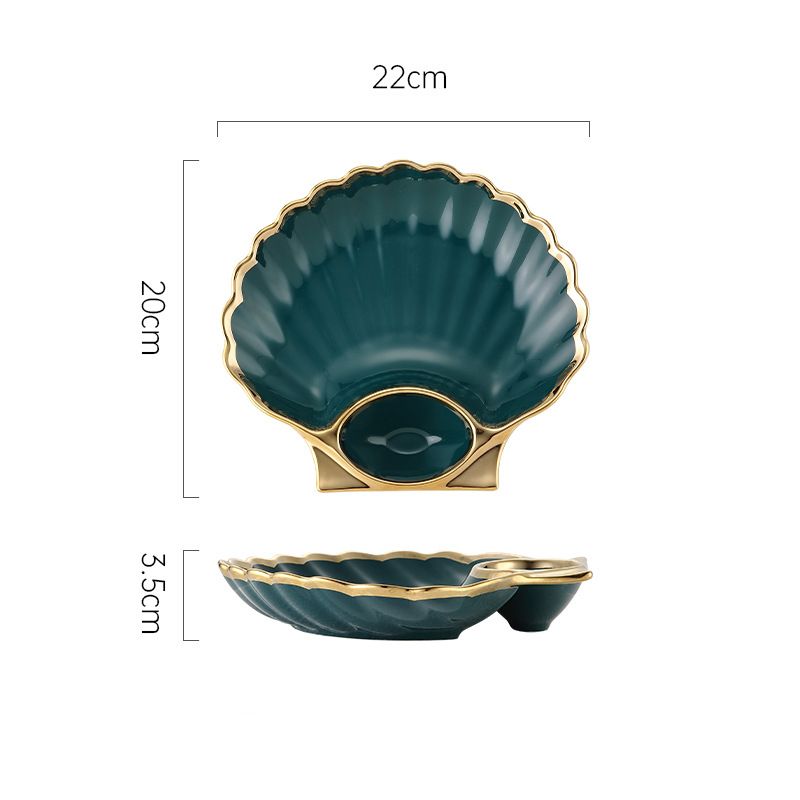 1PCS GREEN PLATE