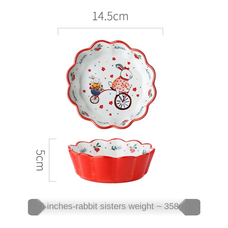 6 Inch Bunny Bowl