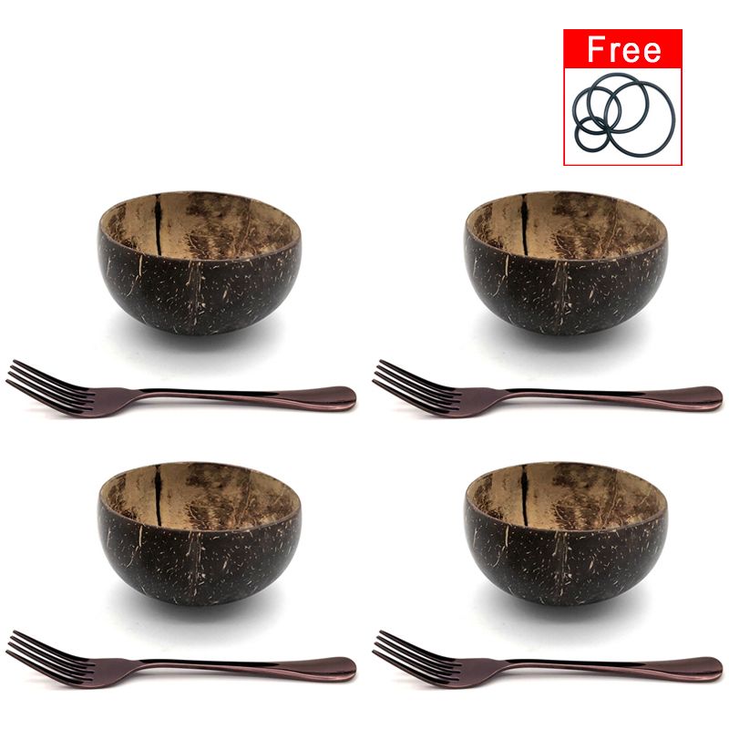 BONG BROWN Fork x 4