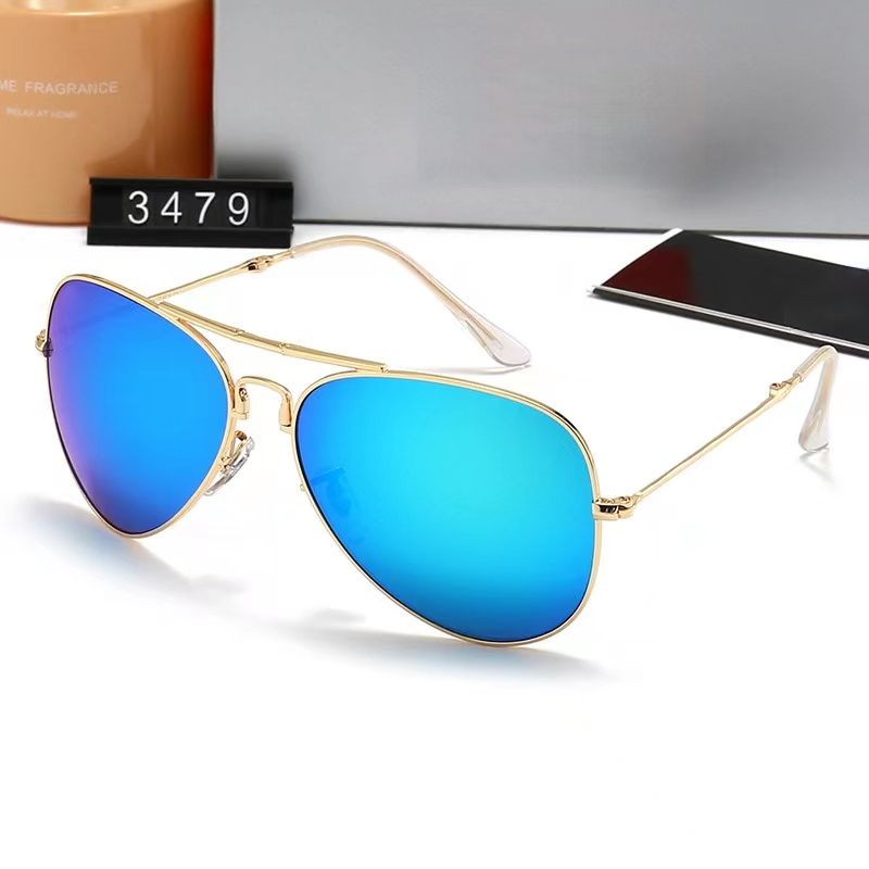 3749 gold//Blue mercury lens