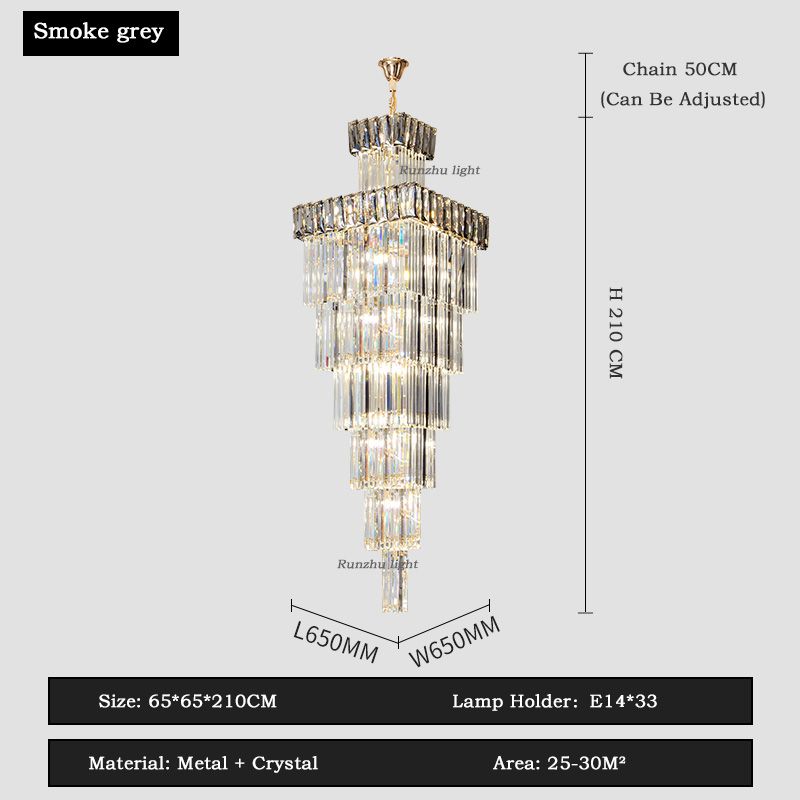 Fumaça cinza 65x210cm China White Light