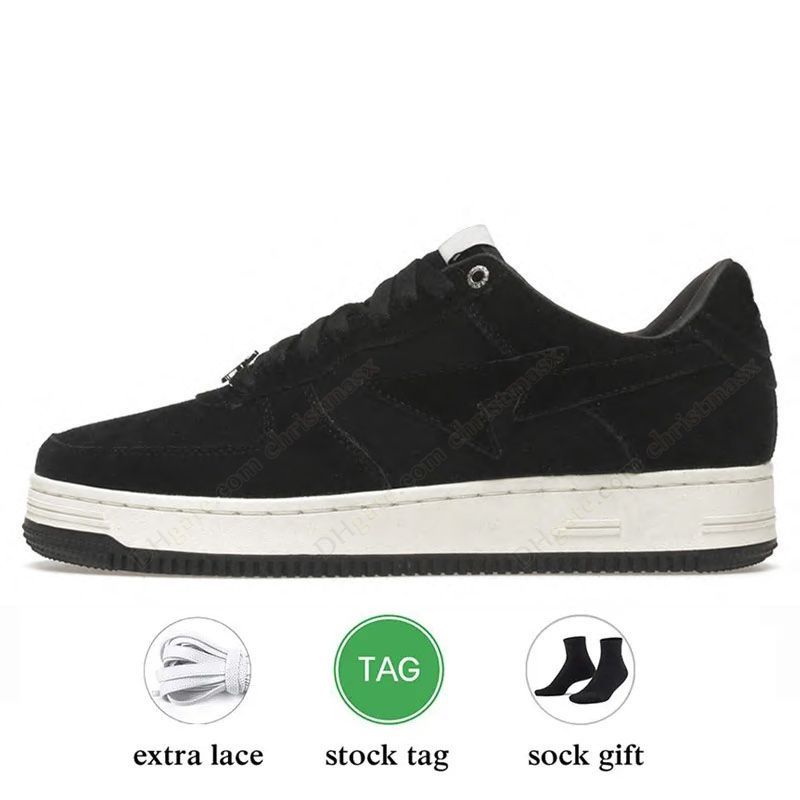 B20 Black Suede