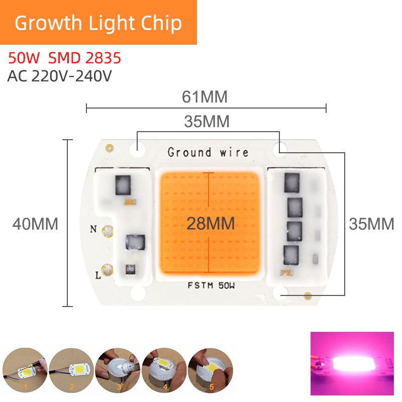 GROEI CHIP 220V 50W