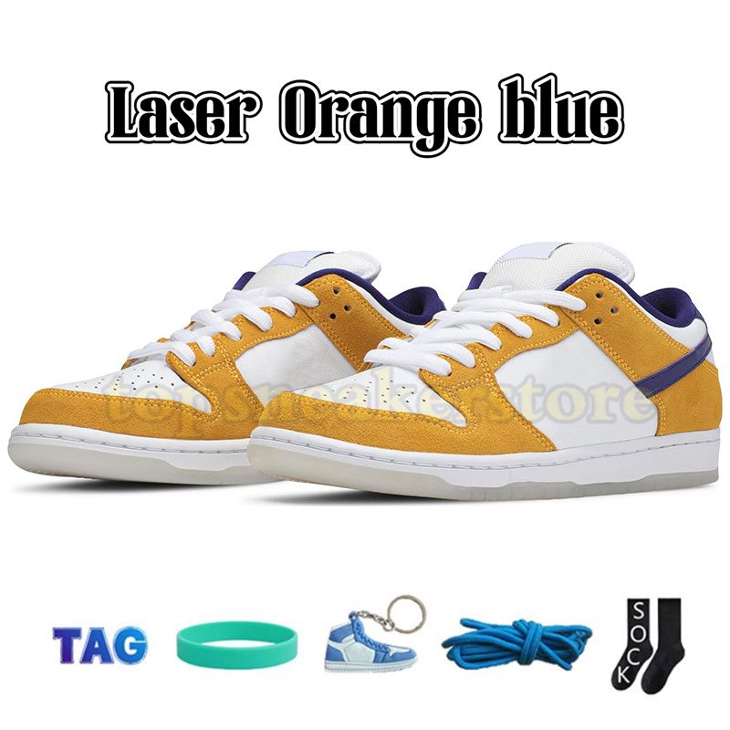 #23 laser laranja azul