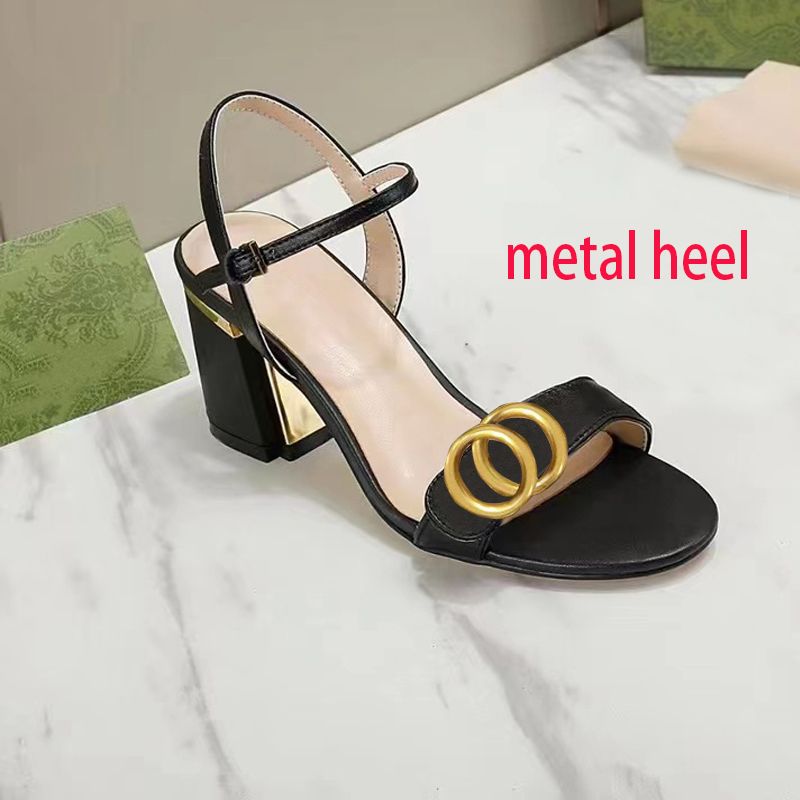 Black 【metal Heel】