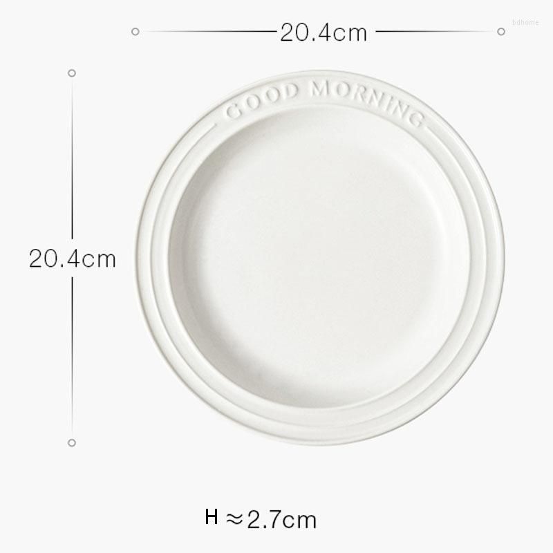 plate - white