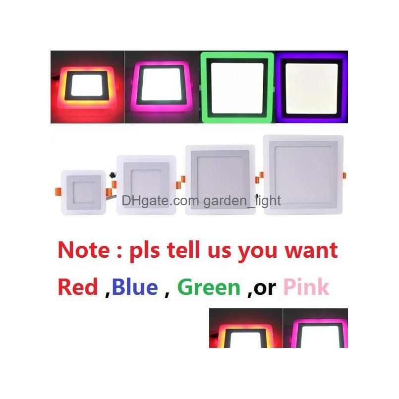 Square 9W (Kırmızı, Pembe Mavi, Yeşil)