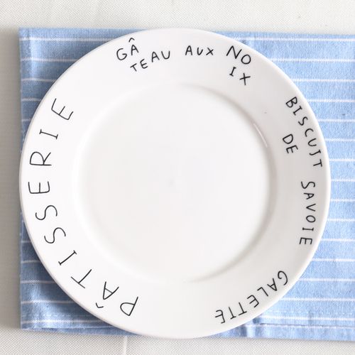 French 8-Inch Plate