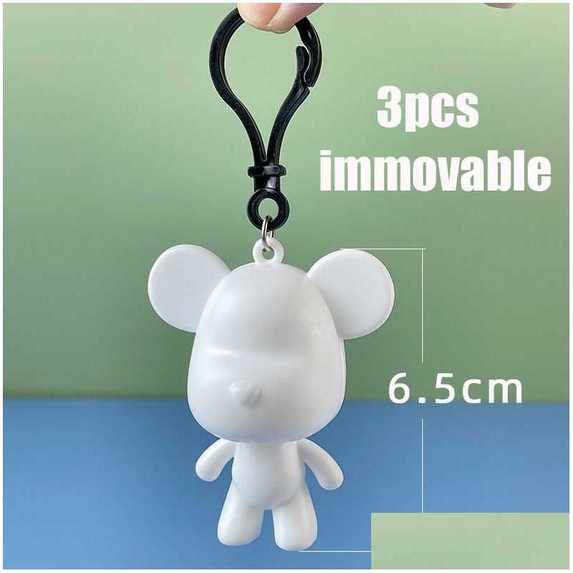 3pcs immobilisable un