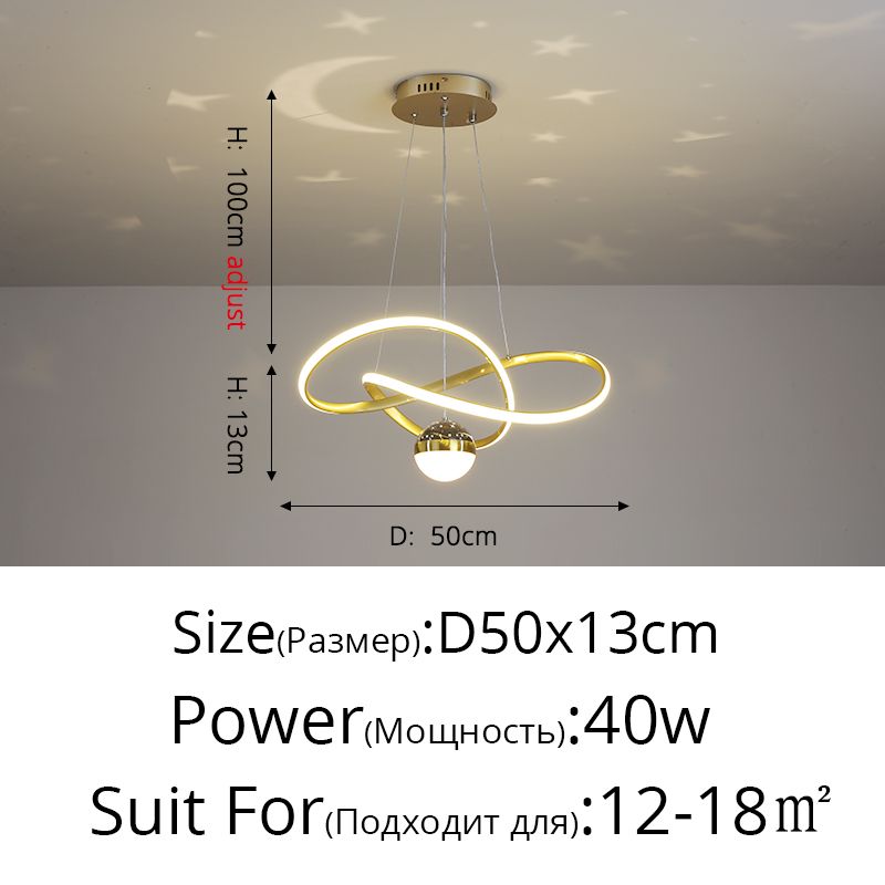 A Gold 50x13cm Brightness dimmable