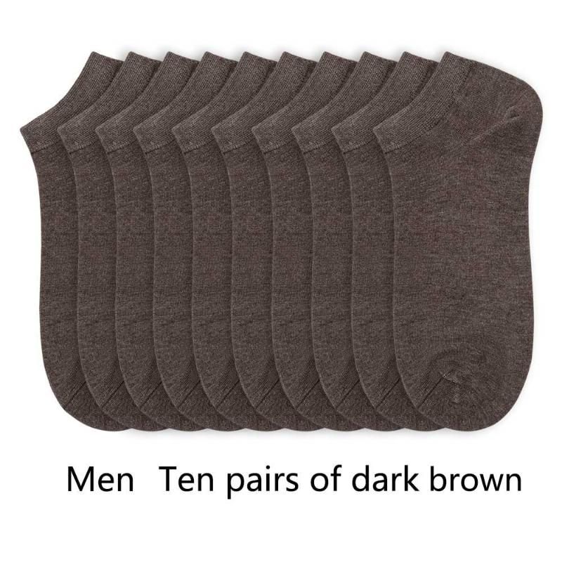 10pairs dark brown