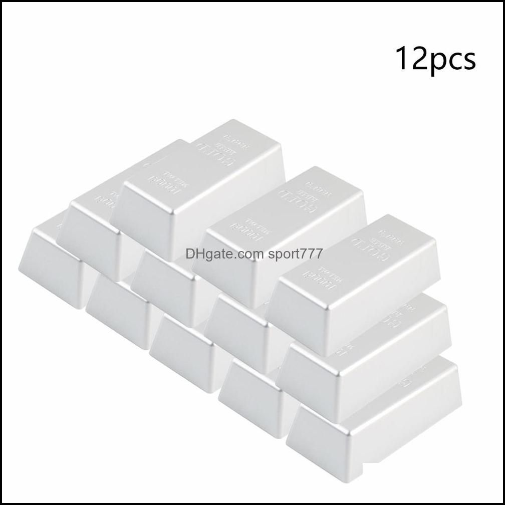 12Pcs Silver Bar