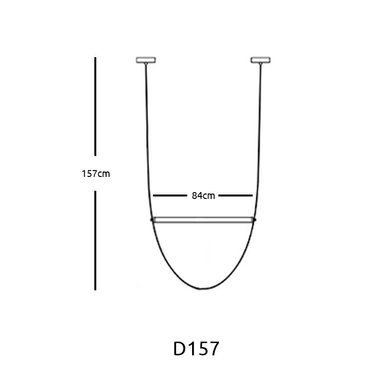 D157 Kina kall vit