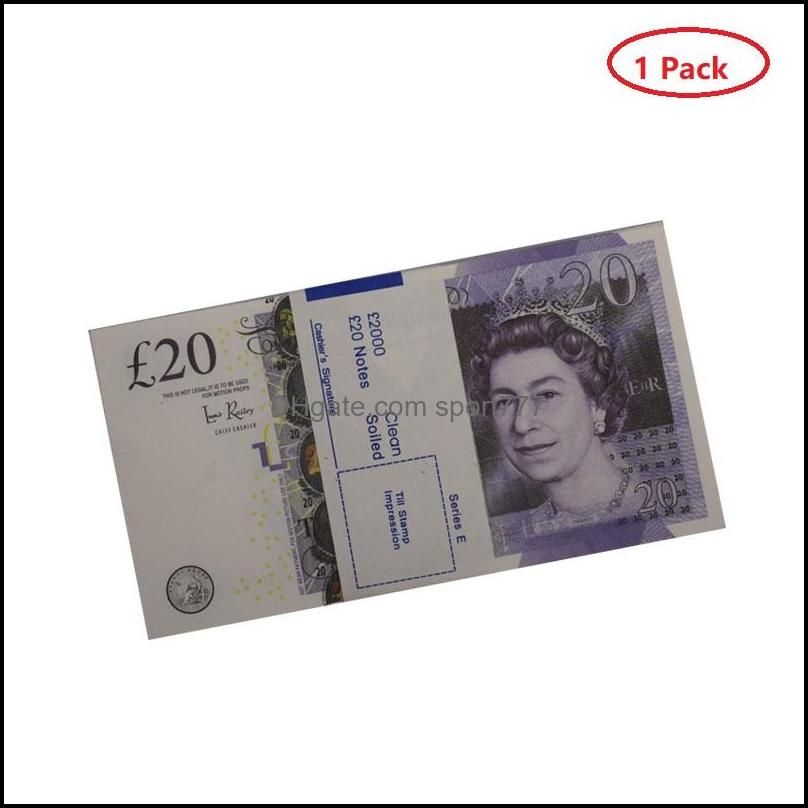 20 vieux poonds (1pack = 100pcs notes)