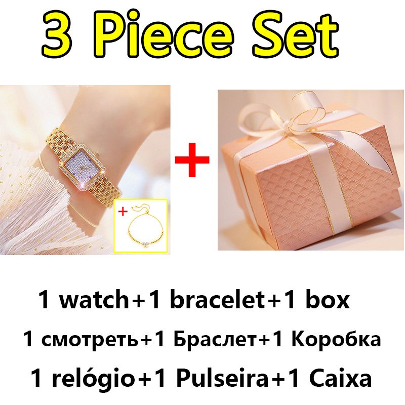 3 pcs gold