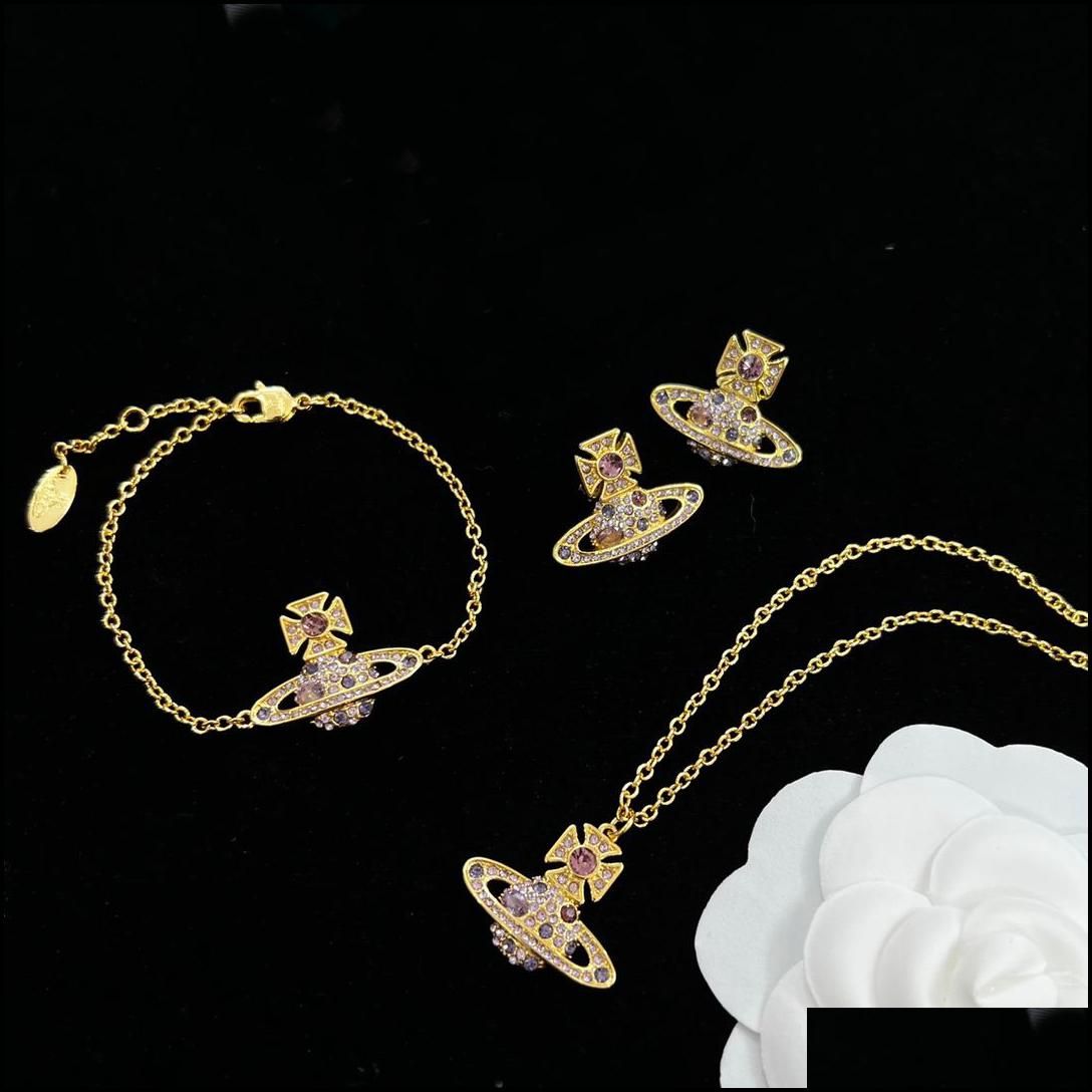 3Pcs-75 Necklace Bracelet Earring