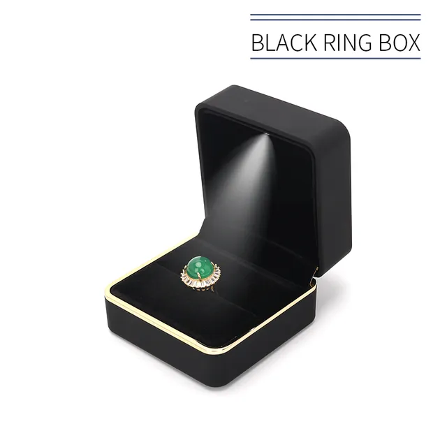 scatola anello nero