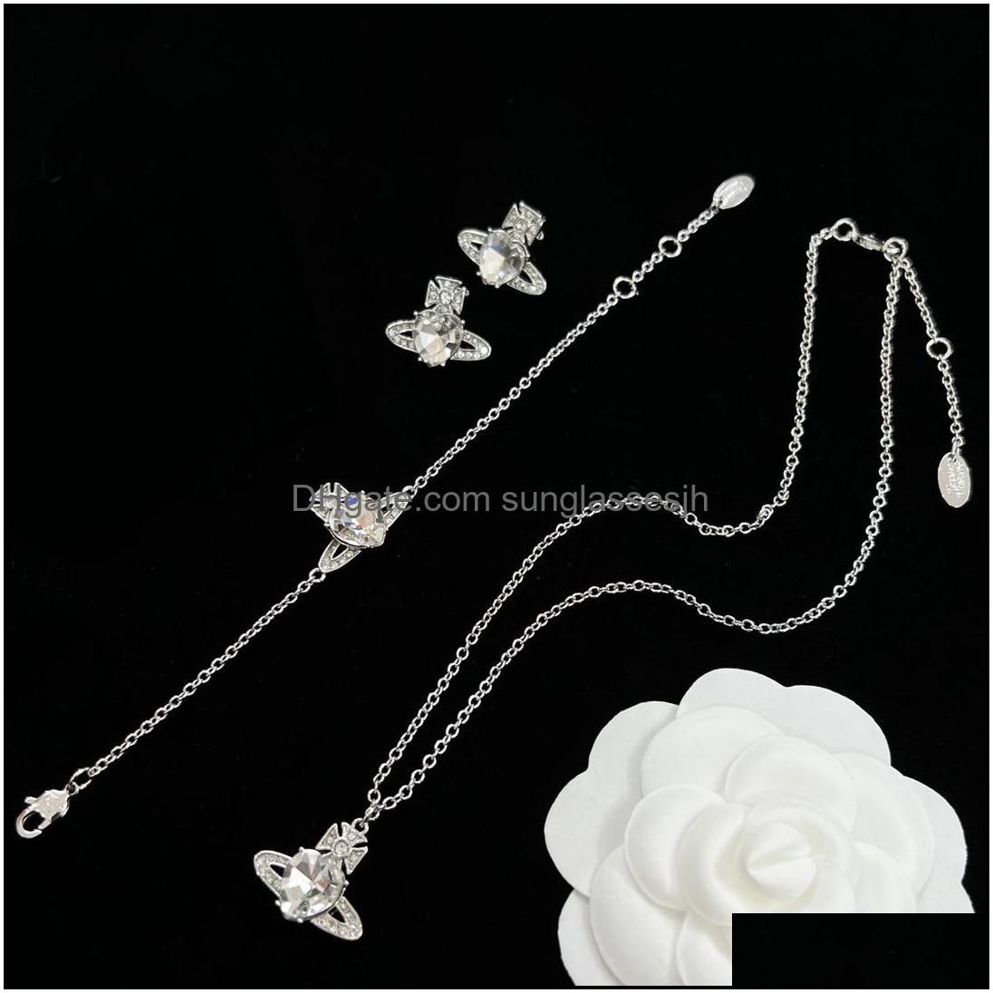 3Pcs - 75 Necklace Bracelet Earring