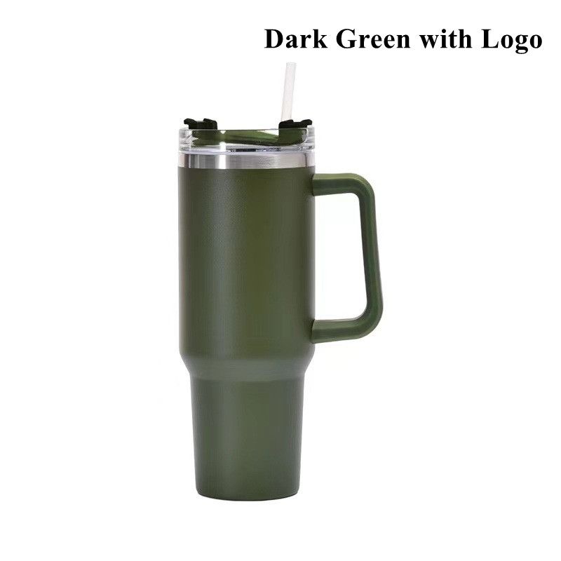Verde escuro com logotipo