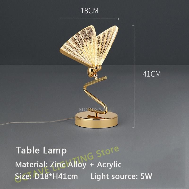 H41cm - Tafellamp warm licht