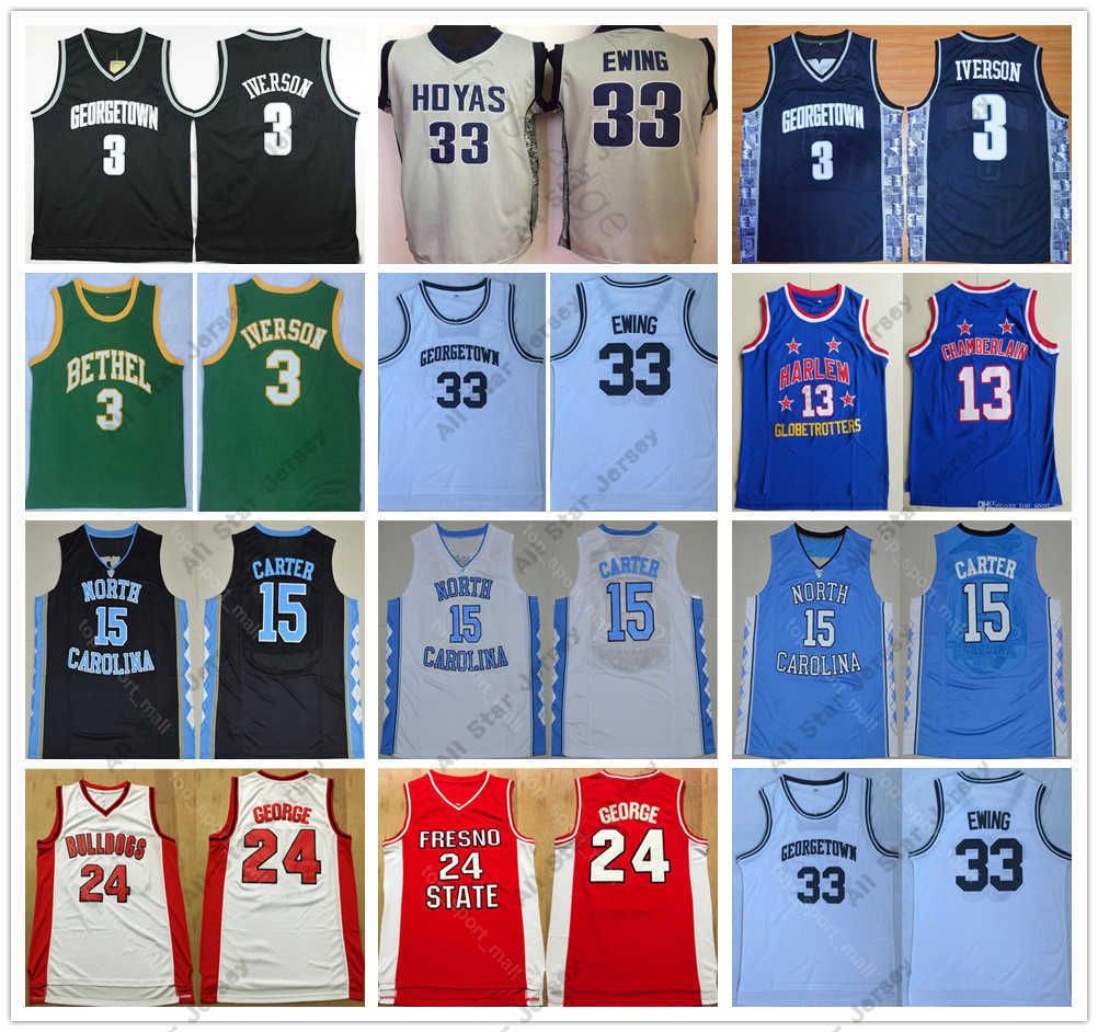 Georgetown University Allen Iverson Jerseys, Georgetown University Allen  Iverson Custom Jersey