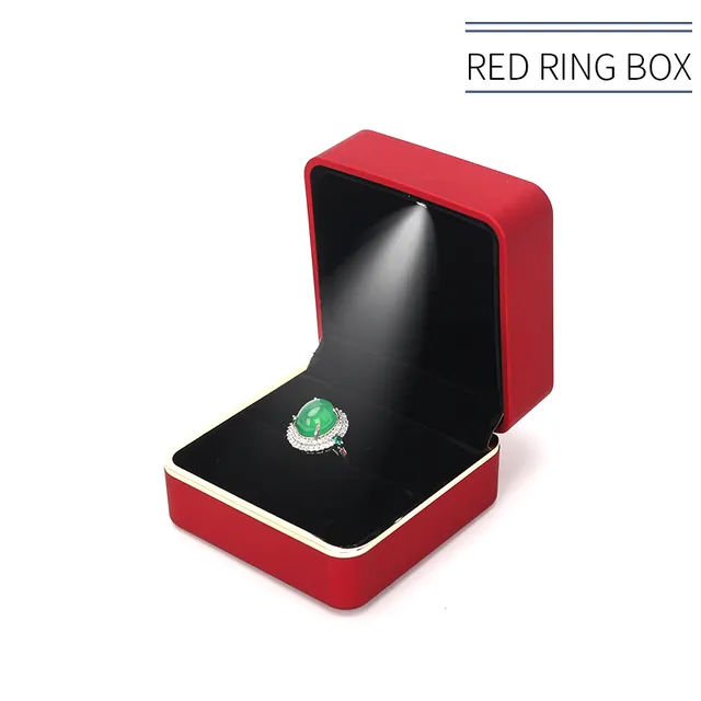 Boîte à anneau rouge