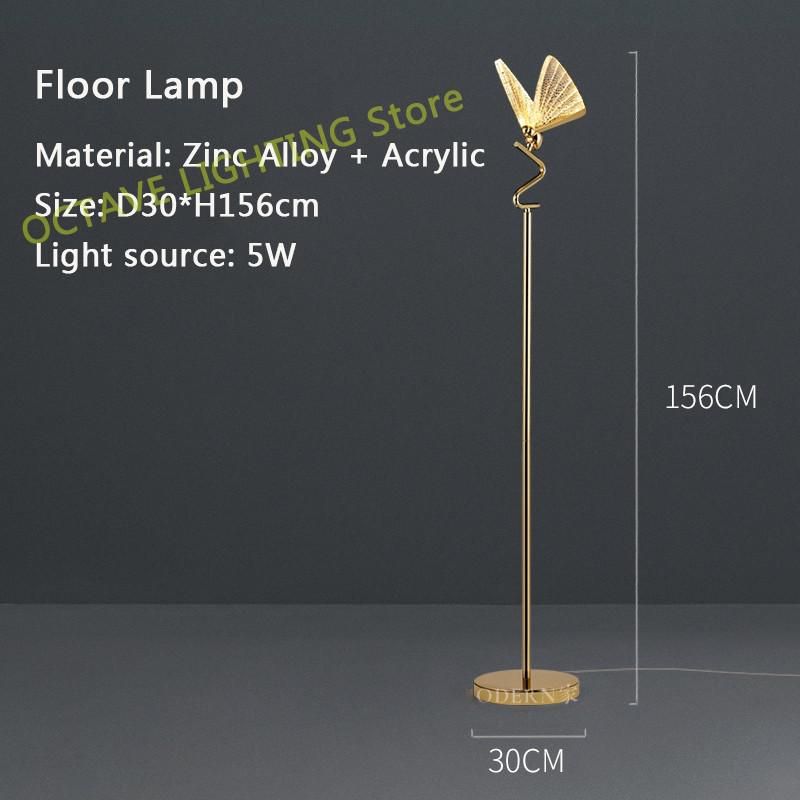 H156cm - vloerlamp warm licht