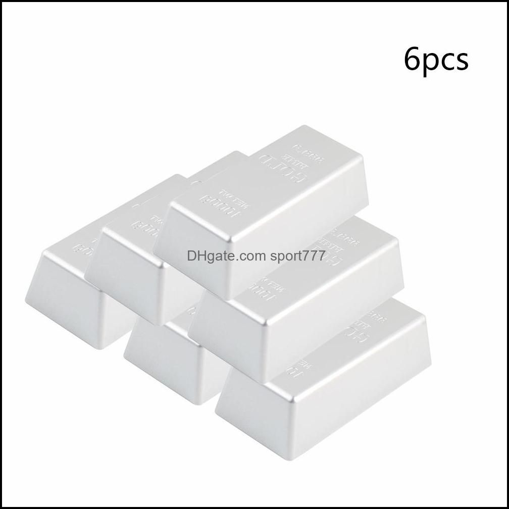 6pcs Silver Bar