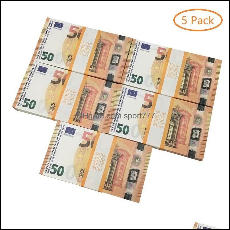 Pacote de 50 euros 5 (500pcs)