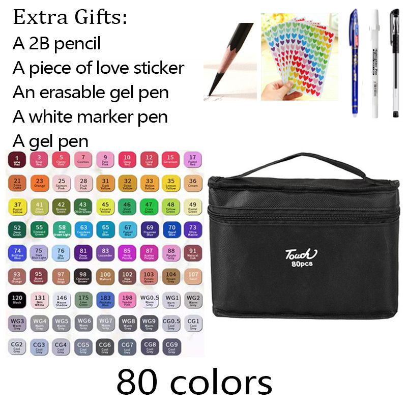 80 Colors Set