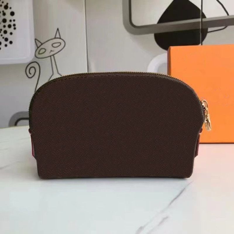Classical Brand Design Handbag for Women Contrast Color Genuine Leather  Long Wallet Versatile Zipper Clutch Bag High Capacity