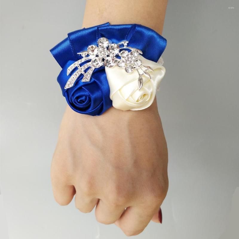 Ivory Royal Blue