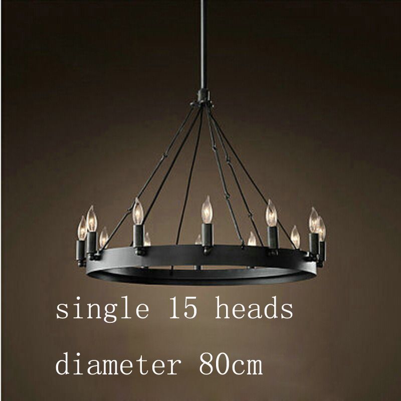 Single 15 heads without bulbs