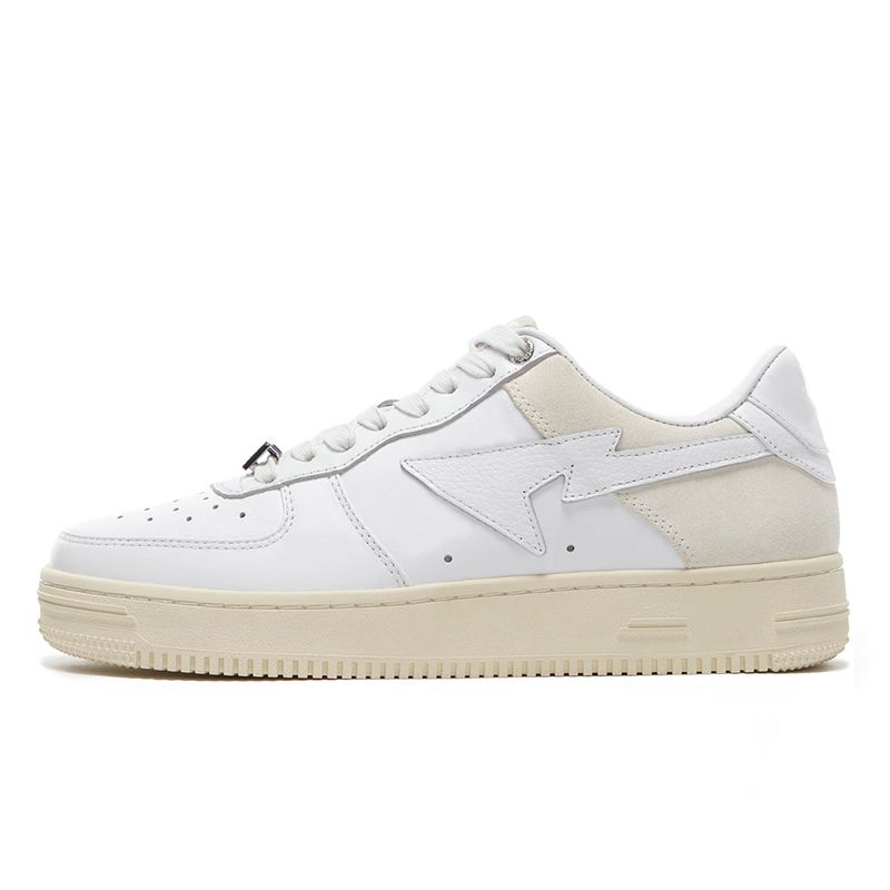 36-45 talon de daim bas blanc