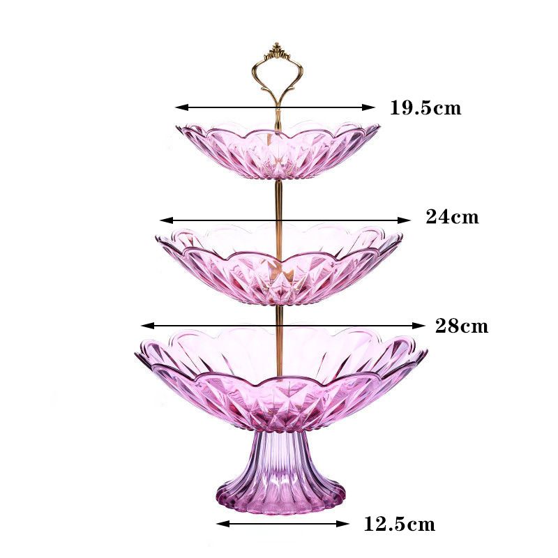 3 Tiers Purple